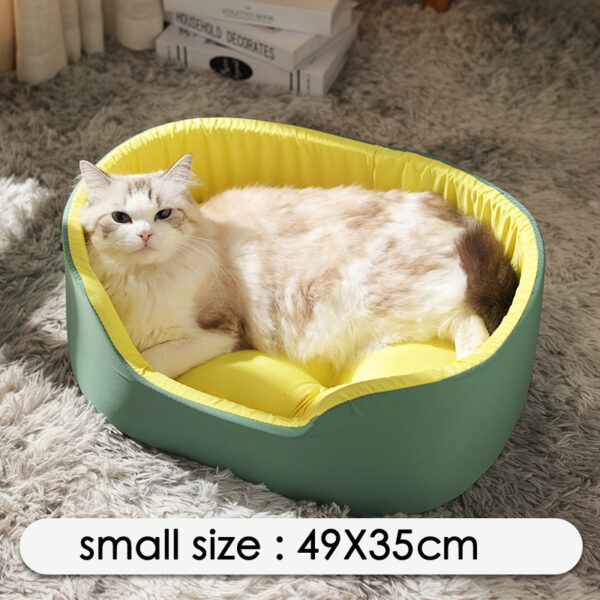 New winter pet kennel Universal washable dog kennel for all seasons Winter warm and deep sleep cat kennel for cats - Image 4