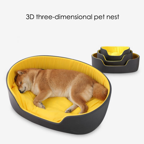 New winter pet kennel Universal washable dog kennel for all seasons Winter warm and deep sleep cat kennel for cats - Image 3