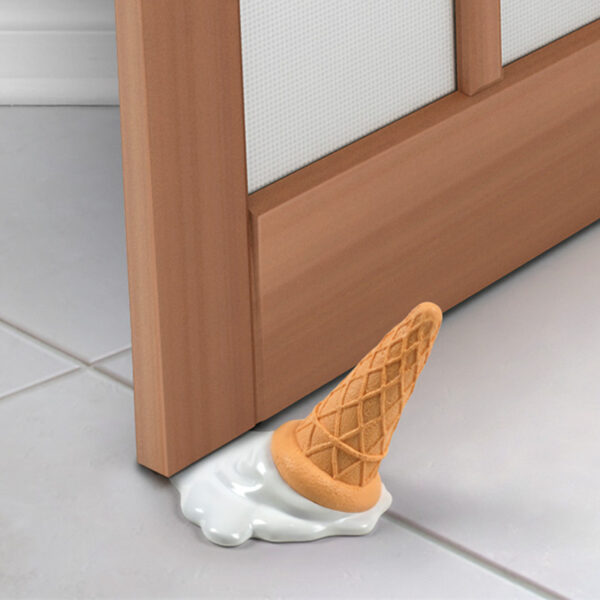 Creative Ice Cream Shape Silicone Door Stop