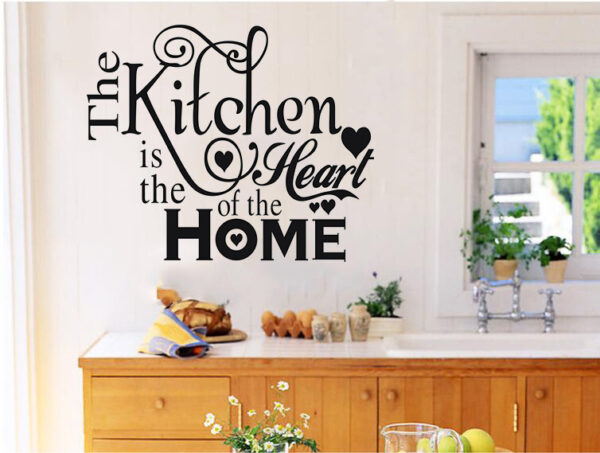 Kitchen Dining English Home Carved Wall Stickers - Image 2