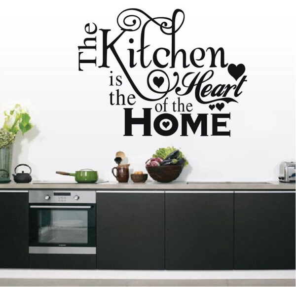 Kitchen Dining English Home Carved Wall Stickers - Image 3